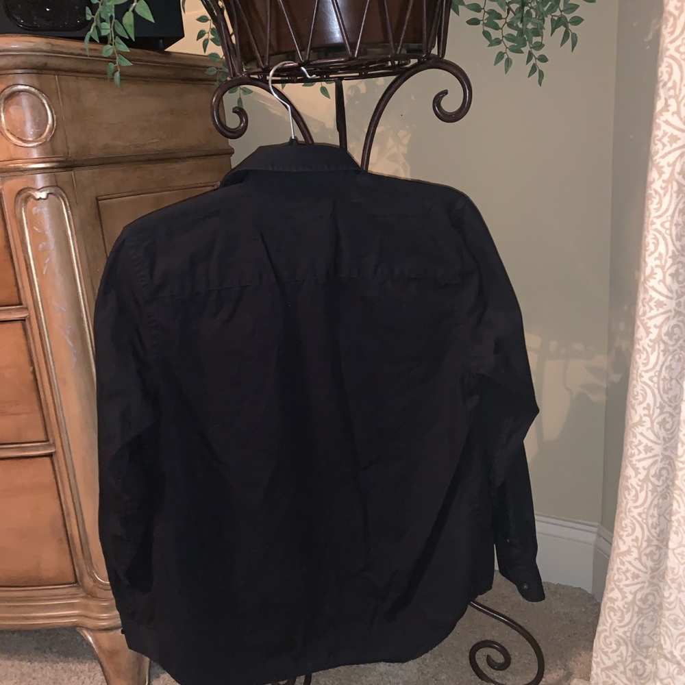 Black Ralph Lauren button down - Picture 3 of 3